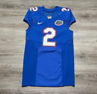 Florida Gators #2 Game Used NCAA Nike College Football Jersey Men's Size 44 Blue