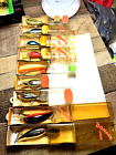 Vintage Lot Of 9 Bomber Lures  All Different  All New In The Boxes