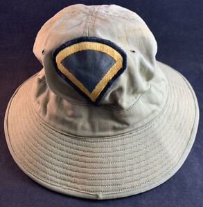 Vintage Authentic Vietnam-Era United States Army Boonie Floppy Hat Cap