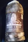 Cedar Creek Plush Throw Wolf 50 x 60