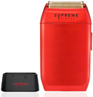 Supreme Trimmer CRUNCH IPX6 Foil Shaver STF602 | For Short Hair & Stubble | Red