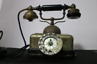 Vintage Brass Style Rotary Telephone
