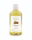 SWEET ALMOND OIL CARRIER COLD PRESSED REFINED NATURAL 100% PURE 8 OZ