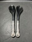 New ListingTowle FRENCH PROVINCIAL Sterling Silver Plastic SALAD SERVING SET Fork/Spoon