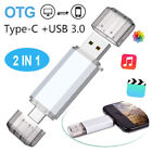 32/128GB USB 3.0 Type-C OTG Flash Drive Memory Stick U Disk For PC Android Phone