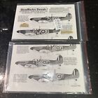 AeroMaster Decals 1/48 Lot Of 2 Spitfire 48078