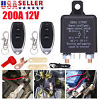 12V Car Battery Disconnect Cut Off Isolator Switch with Wireless Remote Control