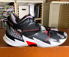 NIKE Air Jordan Why Not Zero.3 Men's Size 12 Black Cement Sneakers CD3003-006