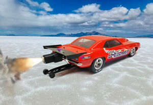 Functional RC Car Rocket Propulsion Boost Kit - High Speed 100+ NPRC Drag Race