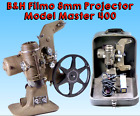 25% PRICE DROP: Refurbished 8mm Bell & Howell 400 Movie Projector, New Bulb