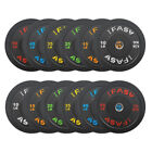 IFAST Olympic Weight Plates Set Rubber Bumper 2