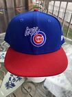 Vintage Iowa Cubs AAA New Era Cap Size 7 3/4 Hat Red/Blue