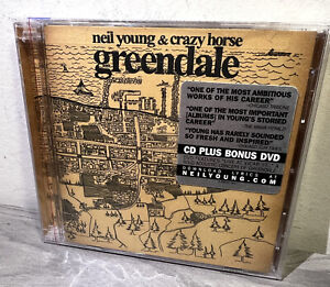 SEALED Greendale CD & DVD Concert Neil Young Crazy Horse HDCD, DTS, Dolby