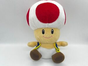Mint Sanei Mario Party 5 2003 Rare Plush Stuffed Toy Toad Nintendo Hudson Doll