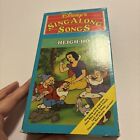 New ListingDisney's Sing Along Songs (VHS) Heigh Ho Snow White