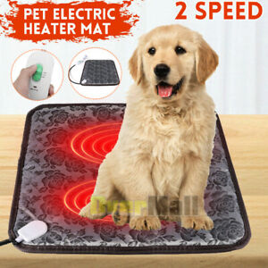 Pet  Dog Cat Heat Pad Electric Heated Mat Blanket Whelping Bed Mat Waterproof
