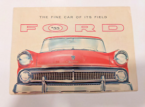 1955 Ford Fairlane Prestige Sales Brochure Booklet Catalog Old Original