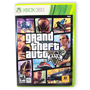 Grand Theft Auto V GTA 5 Five XBOX 360 w/Manual FREE Shipping!