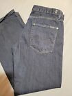 7 For All Mankind Jeans Mens Size 36 Standard Straight Leg Dark Wash Button Fly