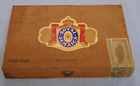 Vintage Royal Jamaica Coronas Cigar Box Hand Made original Seal Holds 25 Cigars