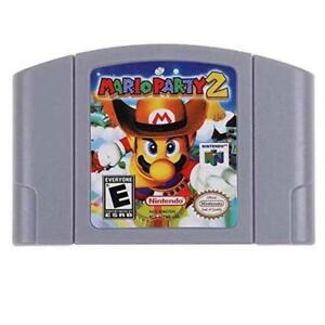 US Mario Party 2 Version Game Cartridge Console Card For Nintendo N64 US Version