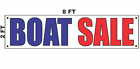 BOAT SALE Banner Sign 2x8 for Used Car Auto Sales Lot