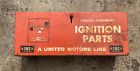 Vintage GM General Motors United Motors System Ignition Parts Metal Cabinet