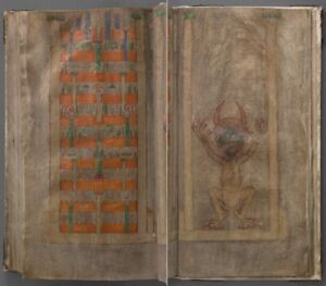 The Codex Gigas - The Devil's Bible - Old Medieval Illuminated Manuscript DVD