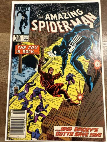 New ListingAMAZING SPIDER-MAN # 265 1st SILVER SABLE Newsstand. 8.5 VF+ Not CGC