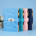 PU Leather Lock Cute Journal A5 Notebook Planner Paper Writing Diary Gift
