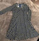 Vintage Maurice Brand Geometric Pattern Perfect Condition Med dress