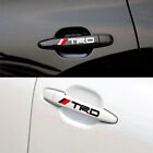4PCS TRD door handle car sticker car door reflective decal decoration