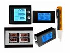 AC 80-260V 0-100A LCD Volt Current Watt Kwh Meter Power Energy Ammeter Voltmeter
