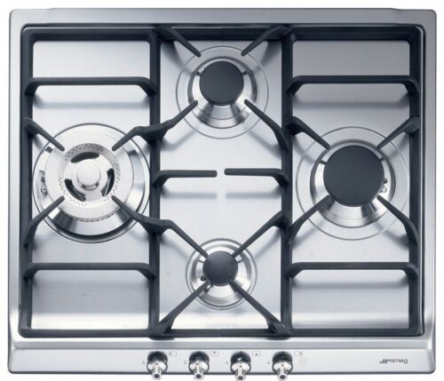 Smeg SR60GHU3 Classic Design  24in Gas Cooktop with 4 Sealed Burners.
