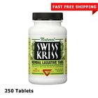 Swiss Kriss Herbal Laxative Pills Natural Constipation Relief 250 Tablets