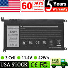 3-Cell 42Wh WDXOR WDX0R Battery for Dell Latitude 3180 3190 3300 3379 3189