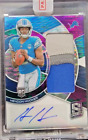 2023 Spectra Hendon Hooker RPA Radiant Celestial Prizm Rookie Patch Auto RC18/75