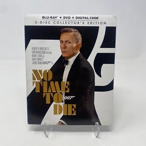 No Time to Die (Blu-ray, 2021) Daniel Craig James Bond 007 Bonus Feature BTS NEW