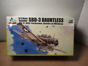 1/48 ACCURATE MINIATURES SBD-3 DAUNTLESS US NAVY BOMBER #480311 AIRPLANE MODEL