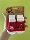NEW PUP CREW NON-SKID Holiday SOCKS DOG PET WINTER CLOTHING SIZE XS/S!  NWT!!
