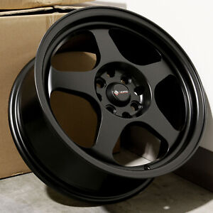 16x7 Matte Black Wheel Vors SP1 4x100/4x114.3 38 (1) 73.1