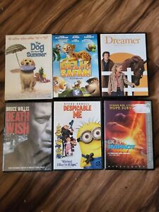 Assorted DVD Movies $1.79 each. Choose your favorites **Only $5.00 shipping**