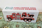 Hess 2015 Fire Truck and Ladder Rescue New In Box