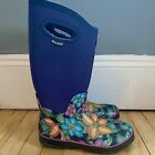 Bogs Tall Winter Waterproof Boots Women’s Size 8 US Euro 39 Colorful Floral EUC