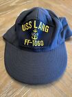 Official United States Navy USS Lang FF-1060 Mens Baseball Cap Snapback USA MADE