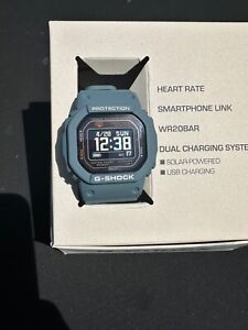 Casio G-SHOCK G-Squad Blue Resin Band Men's Digital Watch (DW-H5600-2)