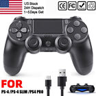 For PS-4 Wireless Controller Bluetooth Gamepad Joy-stick For PS-4/Slim/Pro-Black