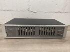 Vintage Pioneer SG-550 Graphic Equalizer Silver Gray Tested Works