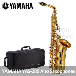 Yamaha YAS-280 Standard Alto Saxophones with Hardcase + Mouthpiece / Warranty