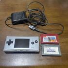 Nintendo Gameboy Micro Silver Console GB New Battery